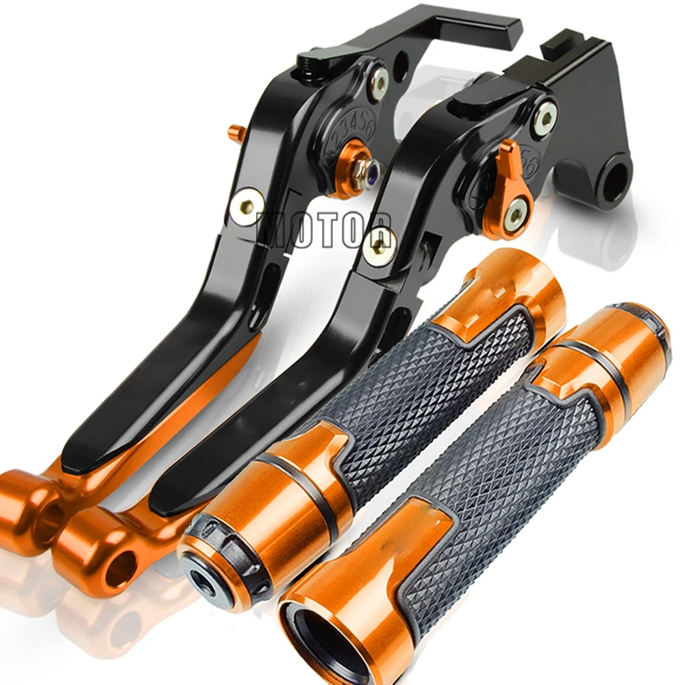 Мотоциклетные ручки тормоза и сцепления обработанные на станке с ЧПУ + 22 мм