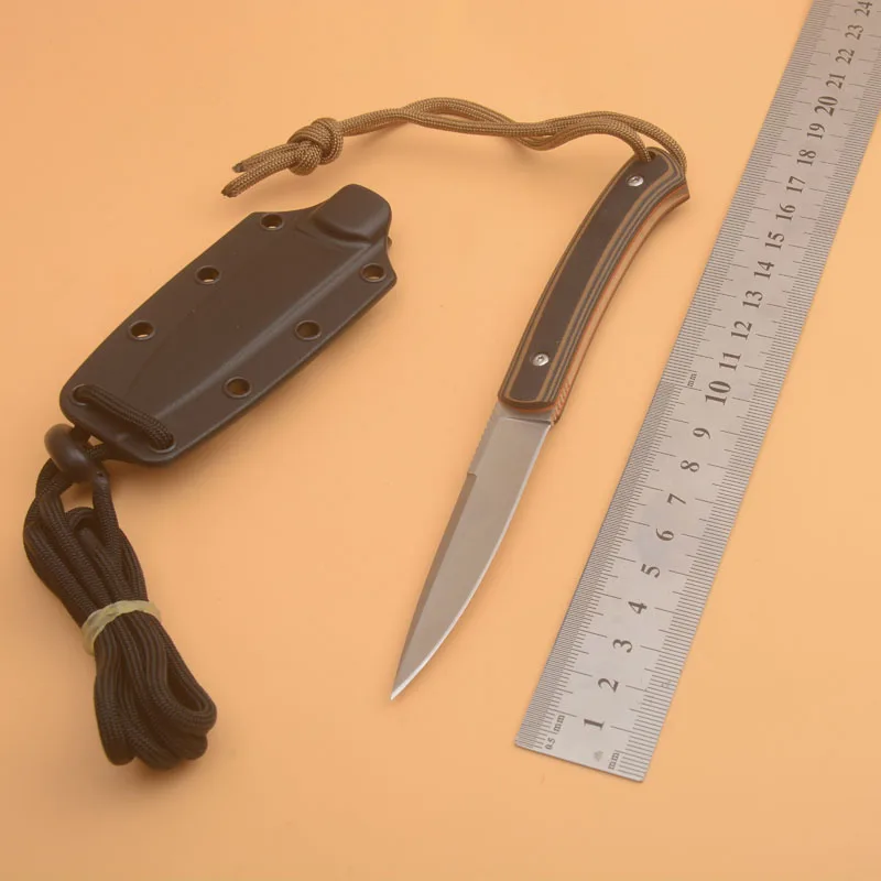 

Новинка 2382 карманный нож с фиксированным лезвием 8CR13 лезвие G10 рукоятка походные охотничьи Тактические универсальные ножи для выживания Ин...