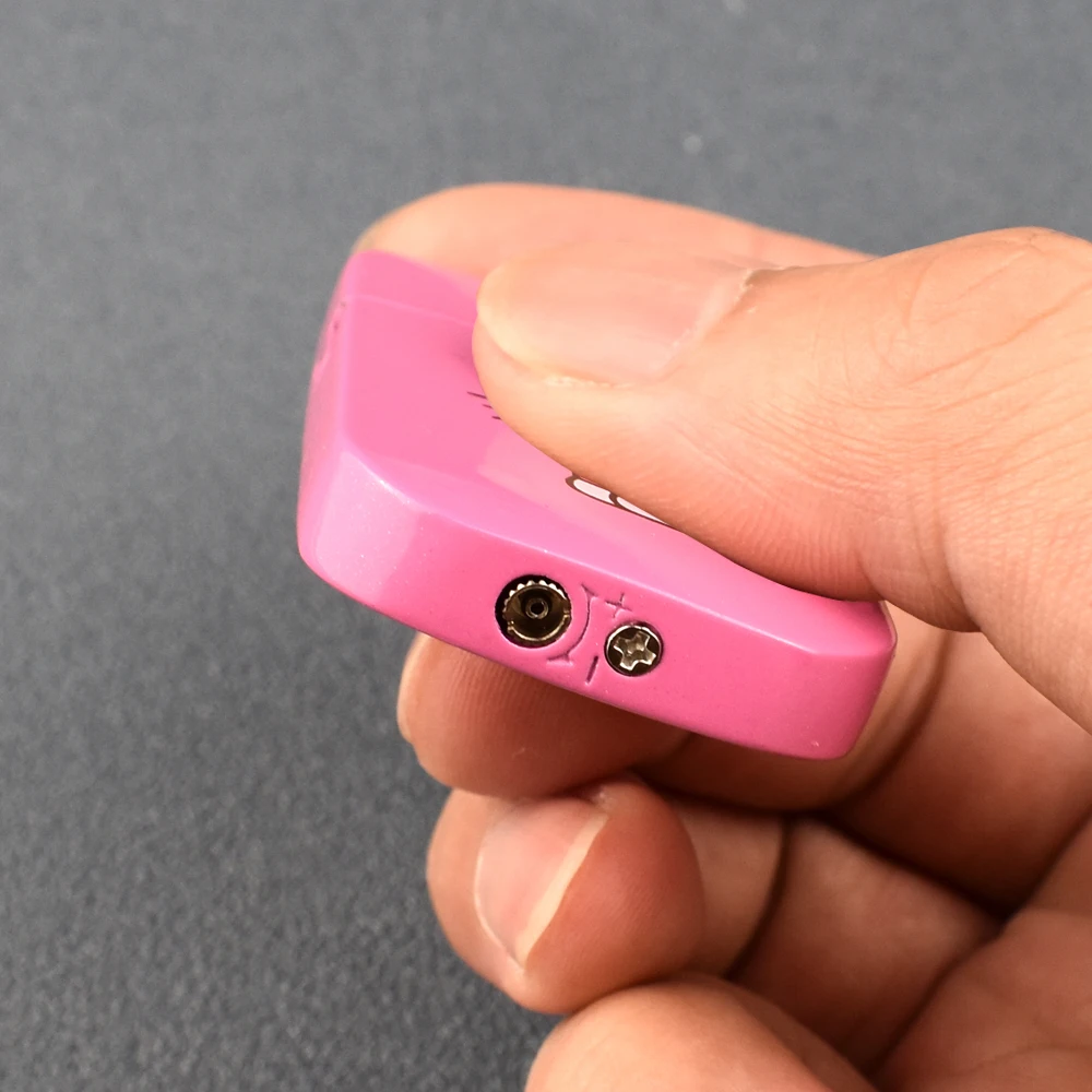 

Creative Pink Flame Torch Lighter Portable Turbo Butane Gas Lighter Outdoor Windproof Cute Cigarette Lighter For Girls (Airless)