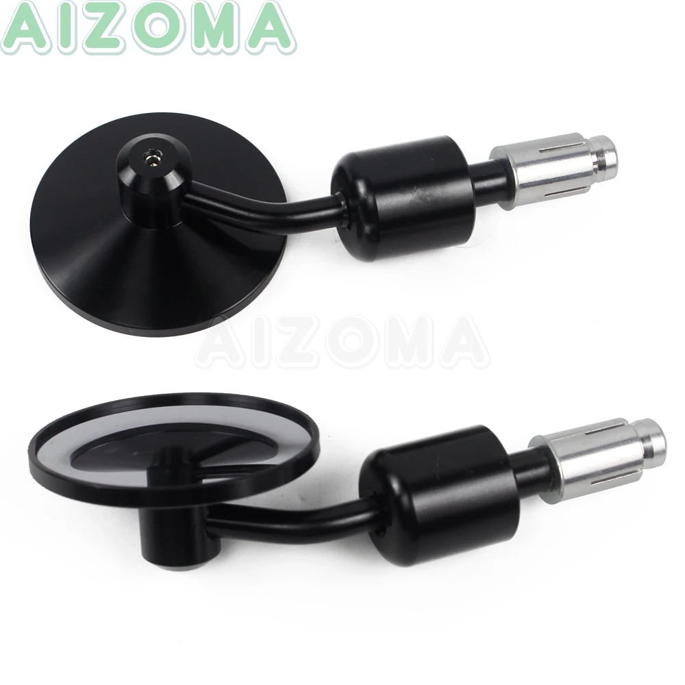 Боковые зеркала заднего вида с ручкой 7/8 дюйма и 1 дюйм универсальное выпуклое