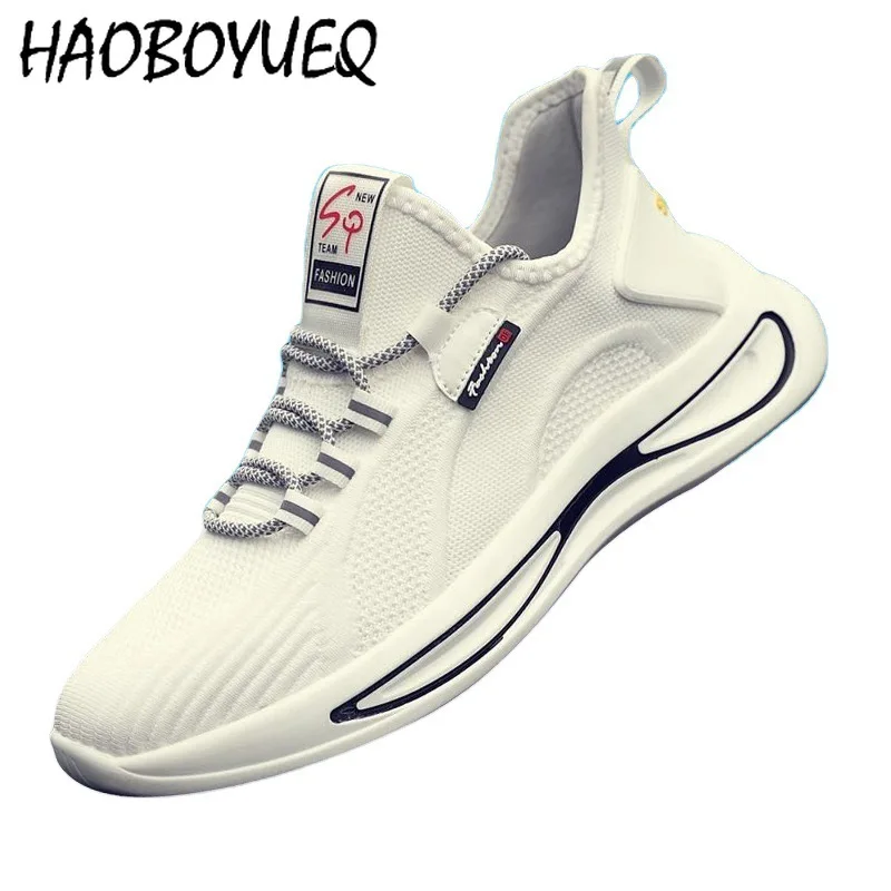 

Мужские вулканизированные кроссовки, дышащие уличные мокасины на танкетке, британская Удобная Обувь На Шнуровке Для путешествий и прогуло...