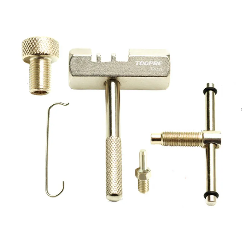 

2020 Bicycle Chain Breaker Repairing Tool Cycle Chains Remover Splitter Breakers Repair Tool Disassembly Cutting Device Removal