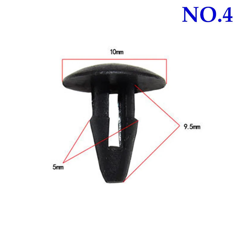 Заклепки пластиковые универсальные для автомобиля крепежи на крышу