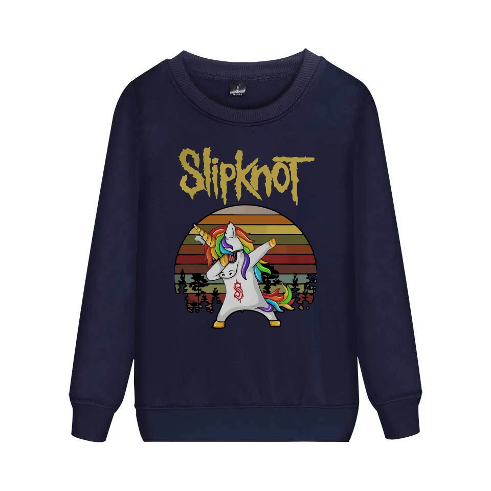 Slipknot Единорог свитер harajuku уличная crewneck толстовки для мужчин унисекс | Мужская