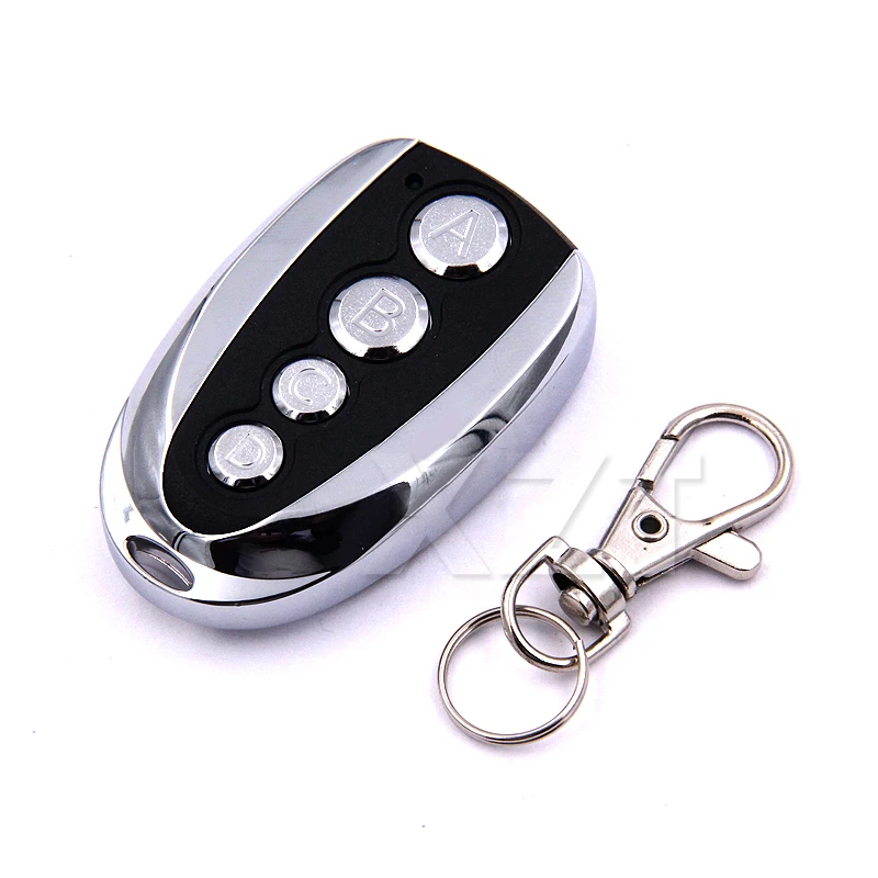 

Universal Garage Door Remote Control Keychain 433MHZ Opener Cloning ABCD 4 key Auto Car Rolling Code Gate Controller Duplicator
