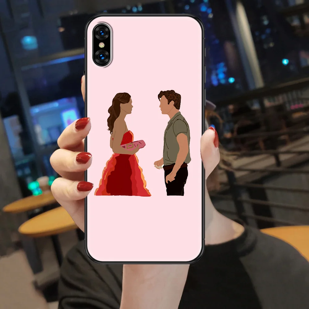 Чехол для телефона iphone 5 5s se 2 6 6s 7 8 12 mini plus X XS XR 11 PRO MAX черный силиконовый чехол из