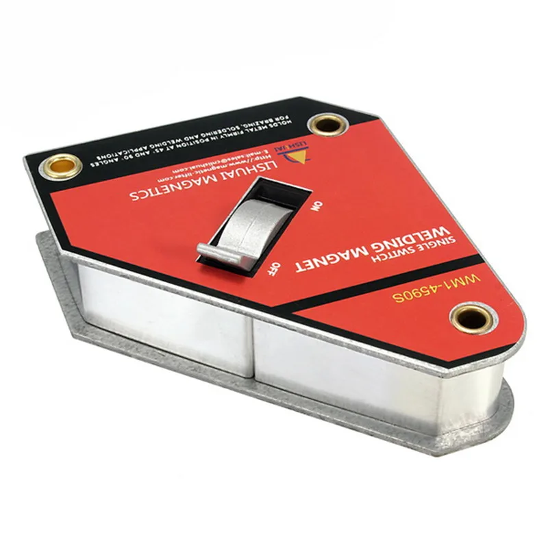 

Мощный сварочный магнит с одним переключателем, переключатель вкл/выкл, магнитный зажим-держатель, маленький размер