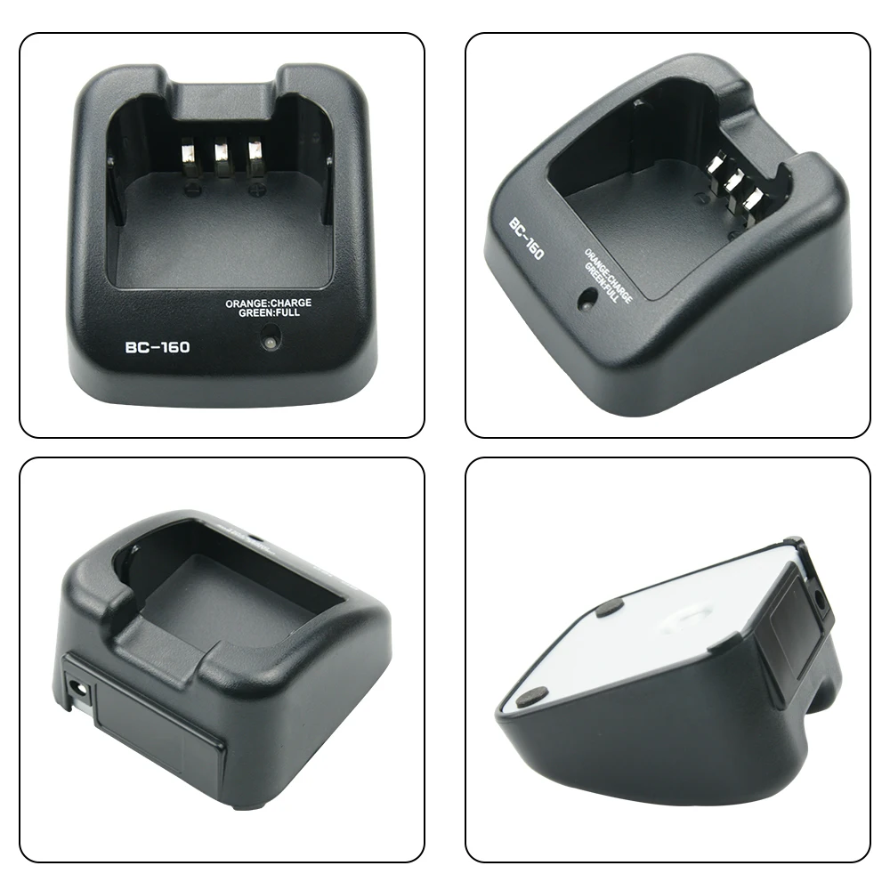 10X BC-160 Rapid Charger for ICOM IC-F4029SDR IC-F4061 IC-F4061T IC-F4061S IC-F4062 IC-F4062T IC-F4062S IC-F4161 IC-F4162 Radio