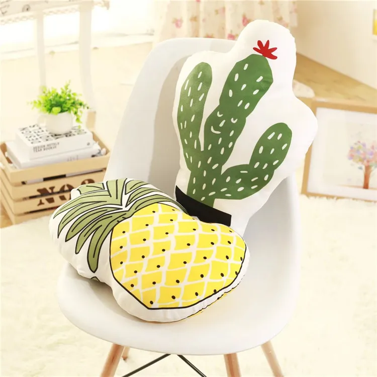 Новинка ананас кактус плюшевая подушка скандинавский Декор для дома
