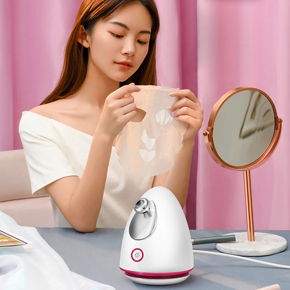 

Face Sprayer Machine Beauty Facial Steamer Vaporizer Deep Cleaning Personal Sauna SPA Skin Care Tools 85ml Electric Face Device