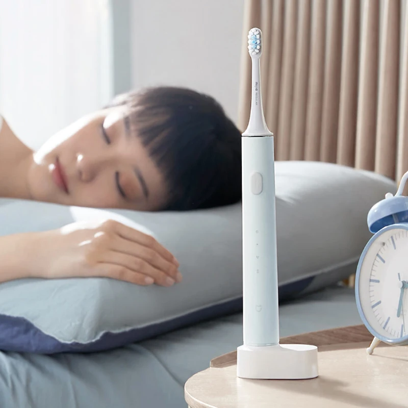 

New Xiaomi T500C Sonic Electric Toothbrush Wireless Rechargeable Waterproof Ultrasonic Mijia Tooth Brush Work Mijia APP Control