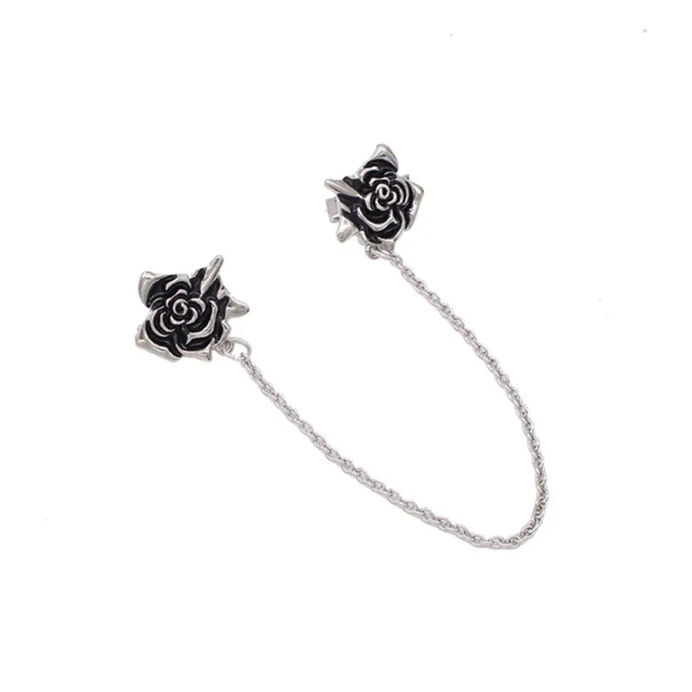 Винтажный свитер в форме розы Заколки для женщин кардиган воротник