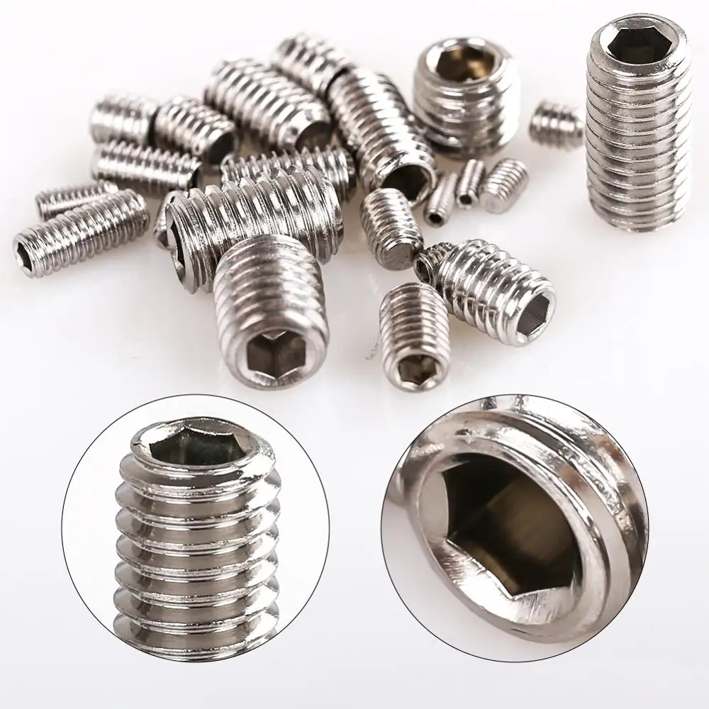 Набор шестигранных винтов из нержавеющей стали набор ассортимент M2 M3 M4 M5 M6