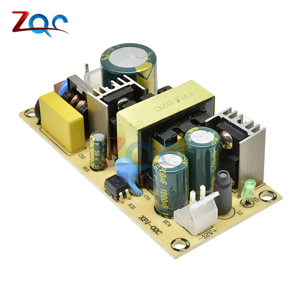 AC-DC 12V 3A 24V 1.5A 12V3A 24V1. 5A 36W Импульсный модуль питания с открытой цепью 220V до 12V 24V плата для замены ремонта
