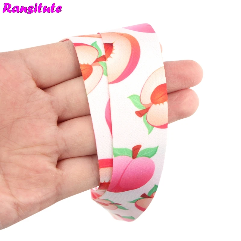 Фруктовая серия персиков ремешок для ключей ID карта мобильный телефон в