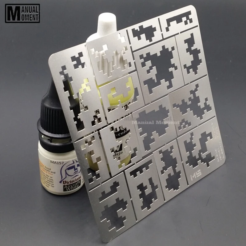 1/35 военная модель цифровой камуфляж средний размер колесница Броня Дизайн