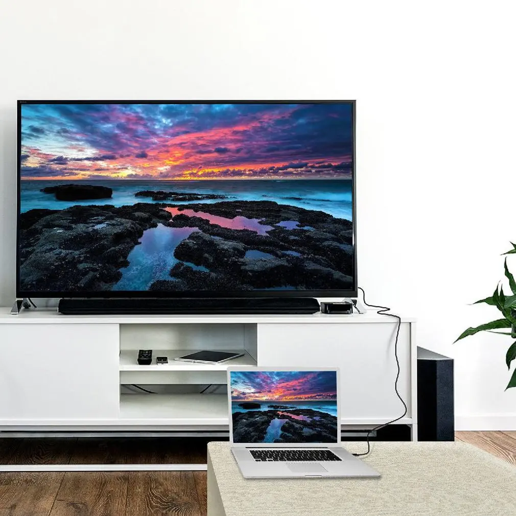 DisplayPort DP папа-HDMI Женский конвертер кабель адаптер видео аудио разъем для HDTV PC по