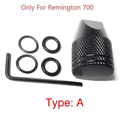 Ручка для подъема болтов, тактическая ручка для Ремингтон 700, черная алюминиевая накатка Ремингтон 783, черная ручка для подъема болтов