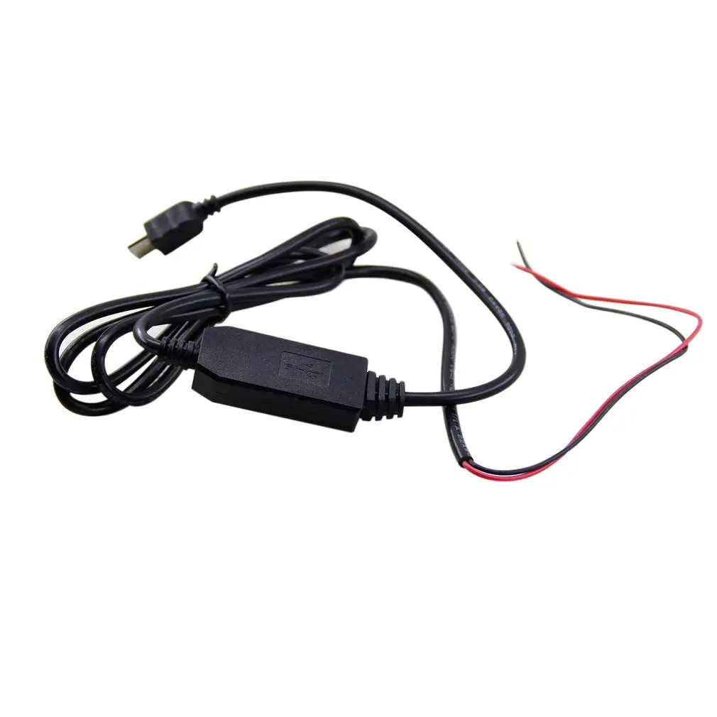 Оптовая продажа 1 м прямая или Угловая головка (слева) Micro USB DC в автомобильный
