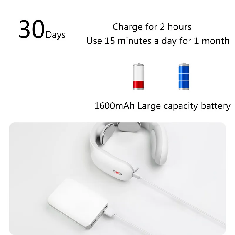 Умный электрический массажер для шеи и плеч низкочастотная магнитная терапия