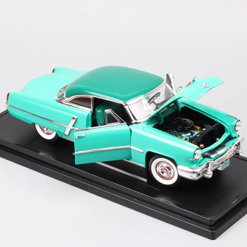 1:18 Масштаб дорожный знак Классический роскошный ford 1952 Lincoln Capri седан литье под давлением и транспортные средства игрушечные модели машин реплики для коллекции