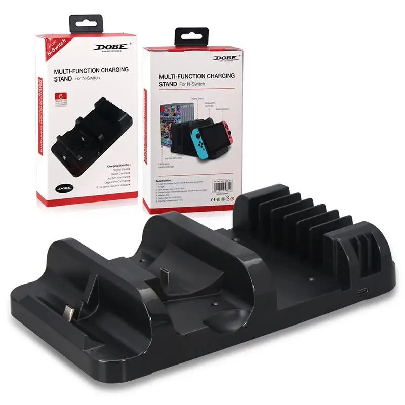 

Multi-Function Charging Base Bracket Disc Storage Rack Securely Charge and Store Game Handle