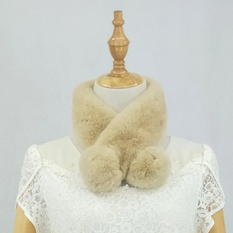 Женский зимний теплый толстый Однотонный женский шарф от AliExpress WW