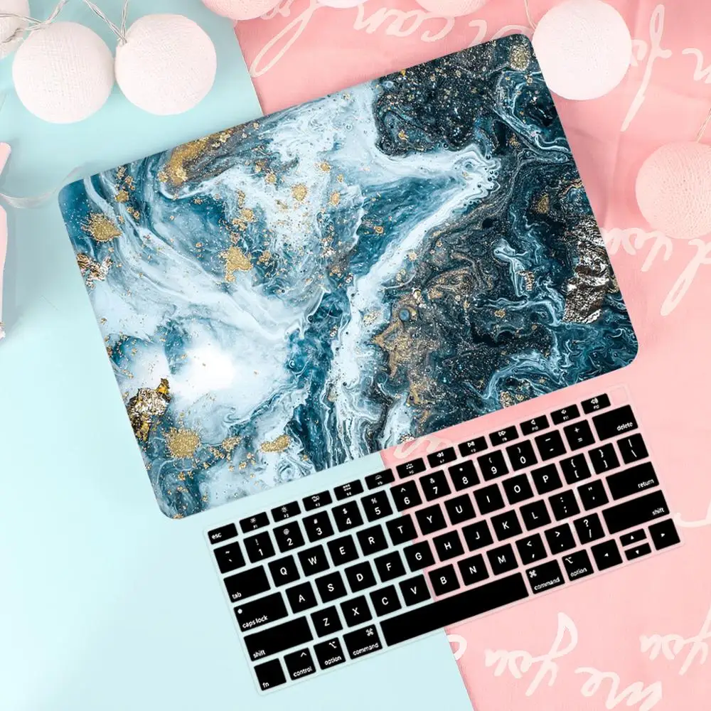 Модный матовый чехол с узором для MacBook Pro 13 15 A2159 retina 12 Mac book Air 13 специальный подарок