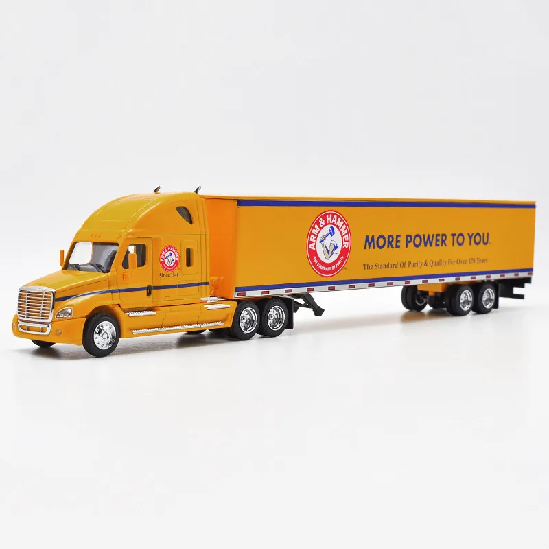 

1/64 Metal Alloy Die-casting American Freightliner Container Truck Simulation Car Model Adult Collection Children's Toy Gift