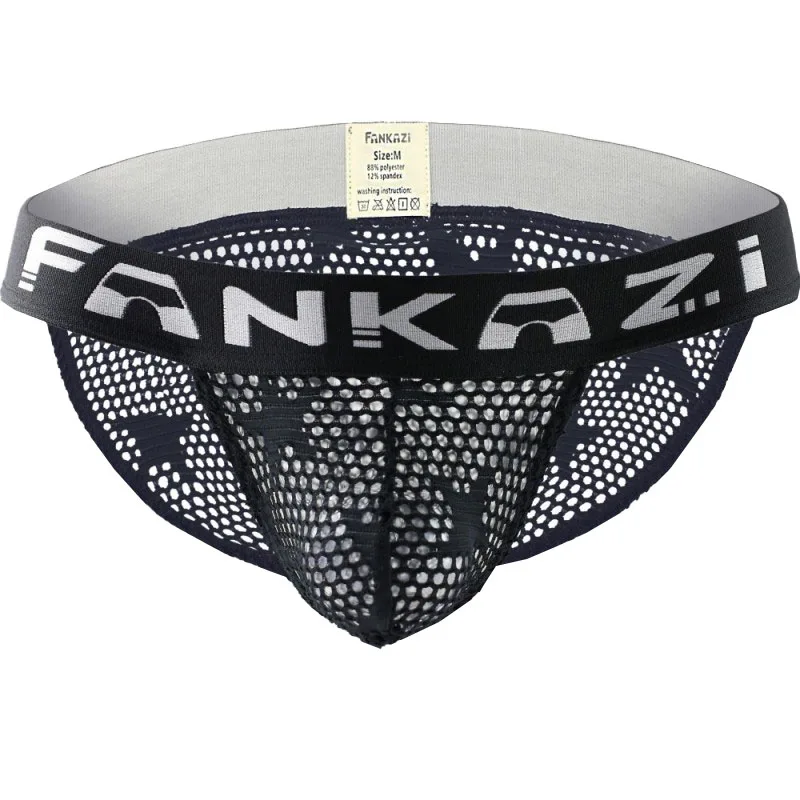 Пикантное нижнее белье мужские трусы брифы со звездами с высокой вилкой и низкой