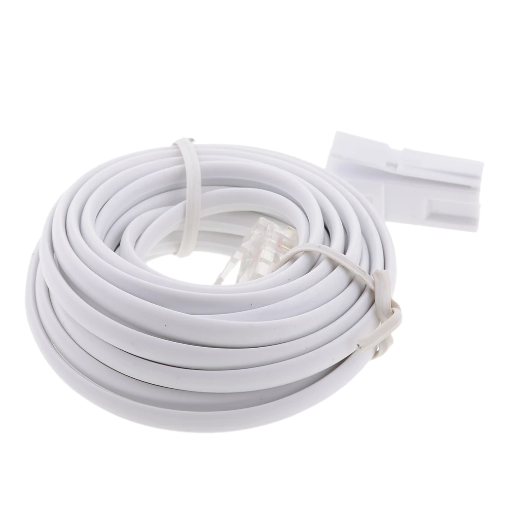 10 футов RJ11 в Великобританию BT 6P2C стационарный телефонный удлинитель адаптер