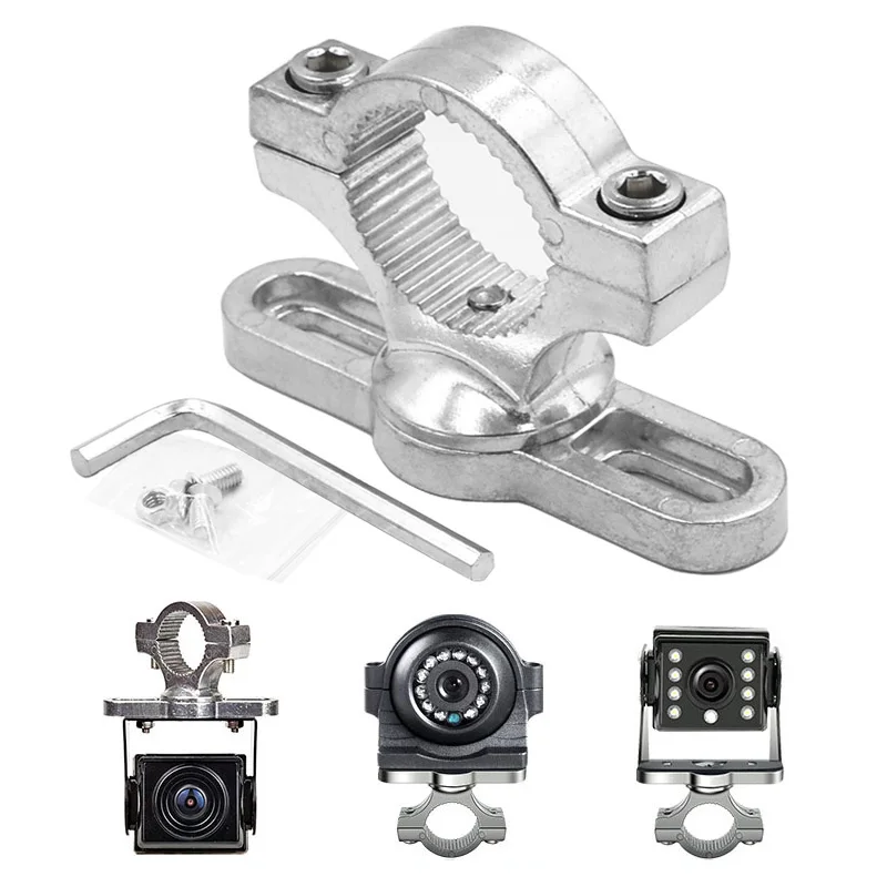 Car Rear View Camera Bracket Mount Kit Clamp Holder For Handlebar/Tube/Trailer/Pickups/Bike/Truck