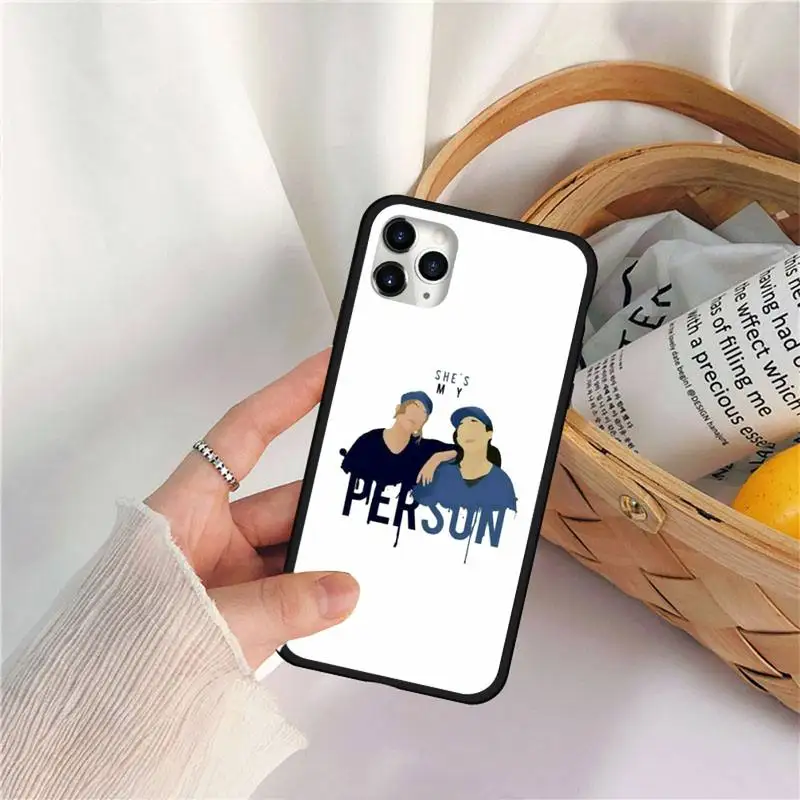 

You're My Person Greys Anatomy Phone Case for iPhone 11 12 pro MINI XS MAX 8 7 6 6S Plus X 5S SE 2020 XR