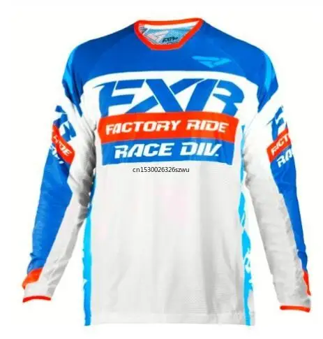 

DH Motocross MX FXR Manica Lunga MTB Jersey Cross-country Moto In Sella A Downhill Jersey mtb jersey motocross