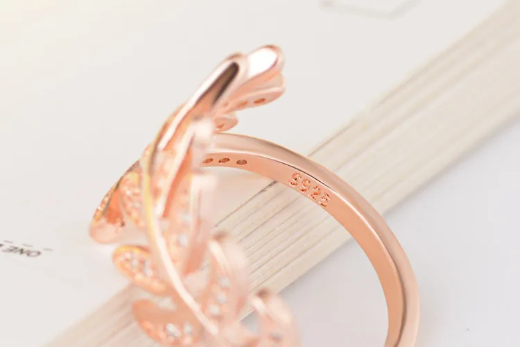 925 пробы серебряные кольца для женщин мозаика из фианита регулируемые S R205|Кольца|