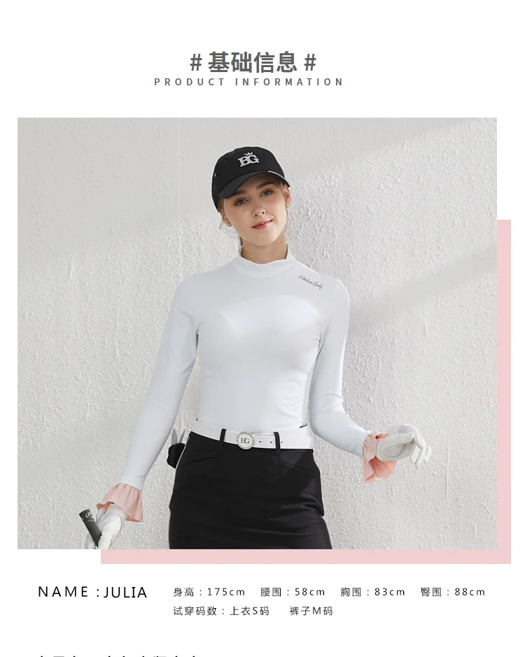 Blktee женская спортивная рубашка для гольфа BG19059 женская рубашка для гольфа осенняя одежда для гольфа