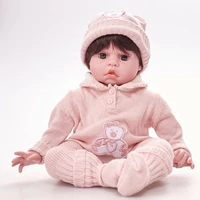 xmas 20 reborn silicone girl baby lifelike doll realistic full vinyl body gift reborn baby doll