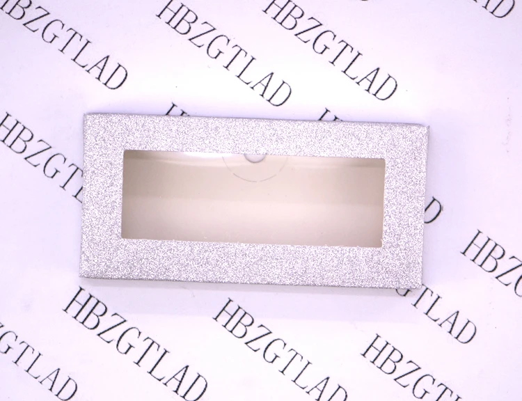 no tray silver 10 компл./лот упаковочная коробка для ресниц пустой ресницы посылка многоцветный бумажная коробка белый фарфоровый поднос с фокусным расстоянием 25 мм ресницы DIY блестящие упаковочная коробка - Цвет: no tray silver