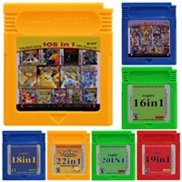 Картридж для видеоигр 16 бит комбинированные игры в 1 серии Nintendo GBC английская