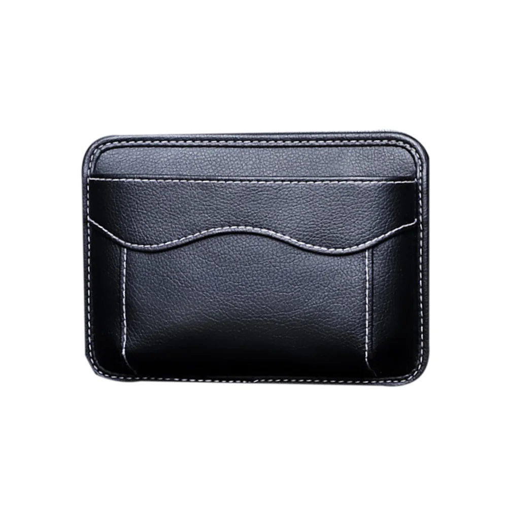 

Car Storage Bag Paste Seat Organizer Self-adhesive Auto Interior Storage Pouch Useful Car Accessories