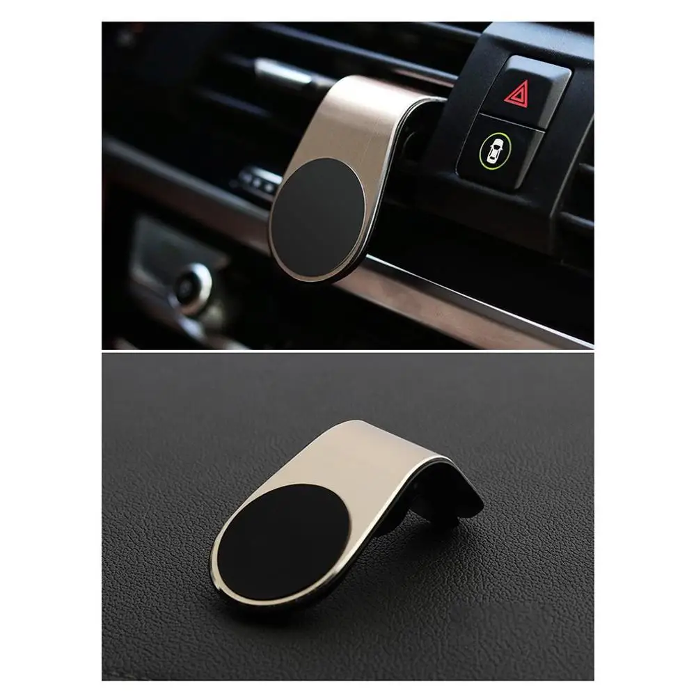 

Multi-function Car Mobile Phone Holder Air Outlet Phone Bracket Magnetic Mobile Phone Supporter Strong Magnet Car Holder