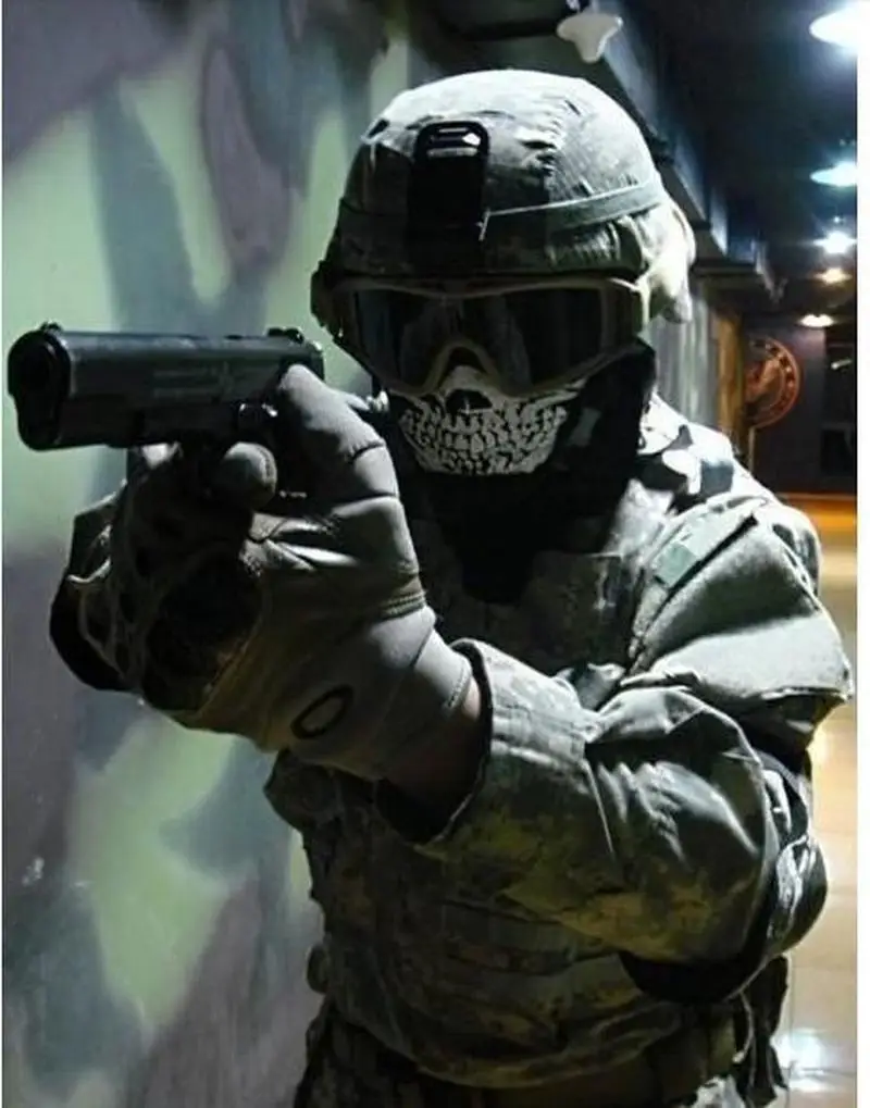 5 шт./лот череп Пейнтбольный костюм Открытый CS маска Хэллоуин страйкбол охота