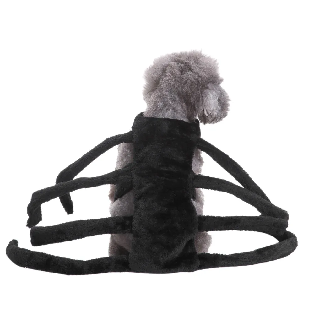 Хэллоуин для домашней собаки костюмы крылья летучей мыши вампира черного цвета