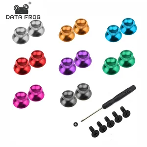 Металлические стики для джойстика DATA FROG, кнопка захвата джойстика для контроллера Sony PS4, аналоговый стик, крышка для геймпада Xbox One PS4 SlimPro