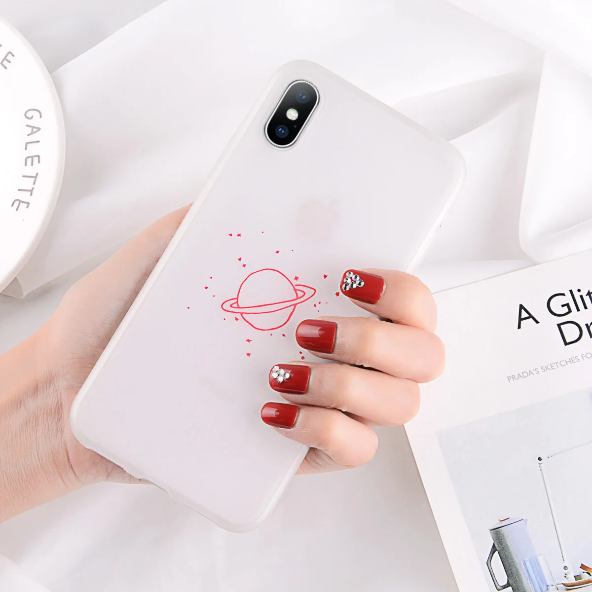 Светящийся силиконовый чехол KJOEW для iPhone 7, 6, 6s, 8 Plus, X, XR, XS, MAX, XS, мультипликационный мягкий чехол для телефона, TPU, чехол