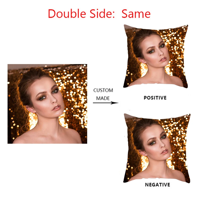 Двухсторонний льняной чехол для подушки Fuwatacchi Индивидуальные наволочки подушек