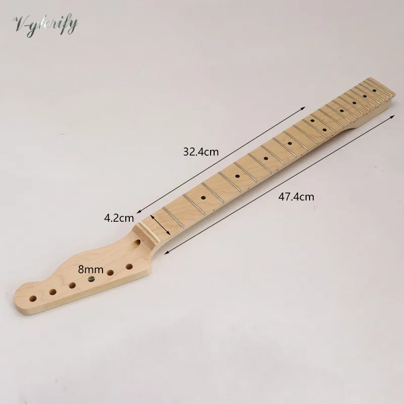 

TL guitar neck tele neck Canada maple wood telecaster neck electric guitar neck tl guitar neck 22 frets natural color