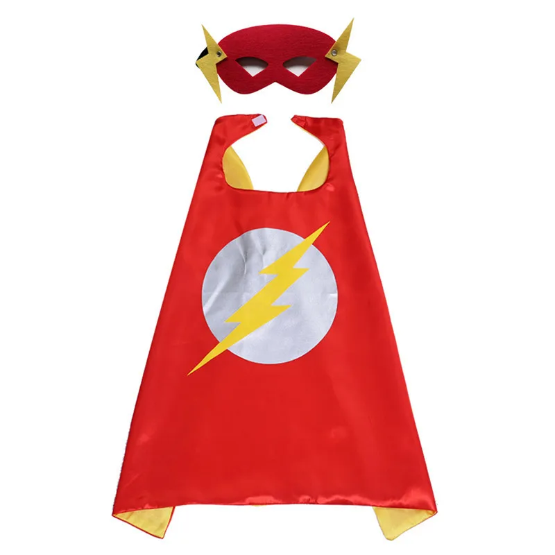 Kids Captain America Hulk Cosplay Tutu Dress Super Heroes The Flash Avenger Halloween Birthday Costume Cloak Goggles Set | Детская