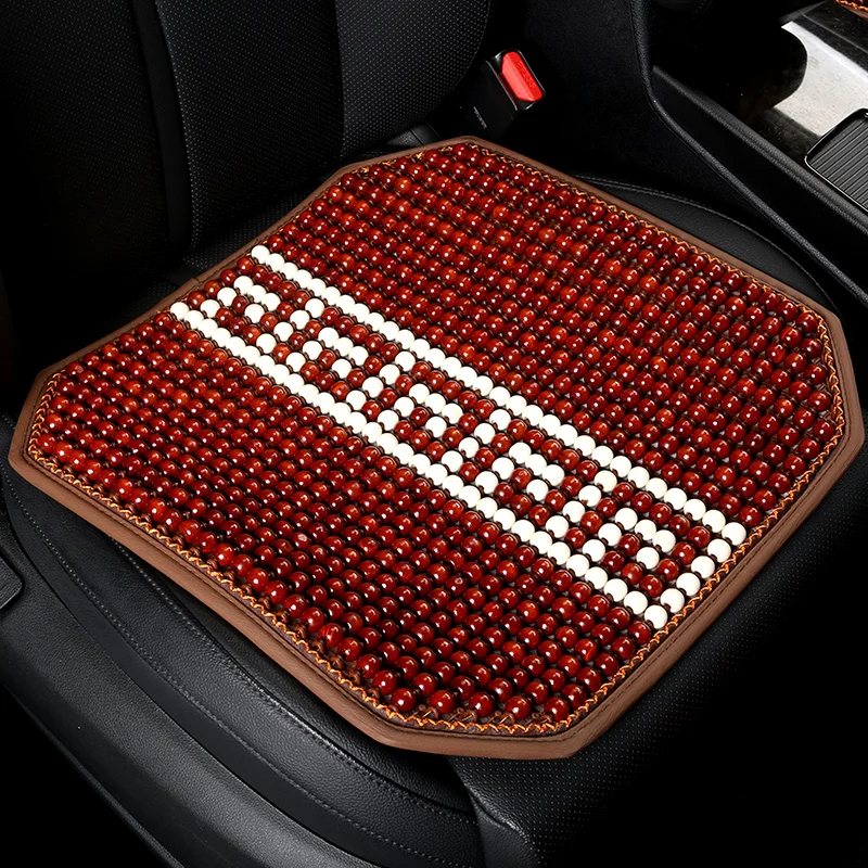 Economici Copertura Di Sede Dell'automobile Anteriore Cuscino Del Sedile Di Massaggio Di Legno Beats Auto Zerbino Estate Pad Di Raffreddamento Auto Protezione Comune Misura Accessori