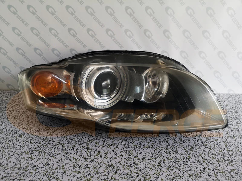 Для Audi A4 S4 RS4 2005 2006 2007 2008 2009 ксеноновая фара RF Bluetooth контроллер многоцветный ультра яркий RGB светодиодный ангельские глазки